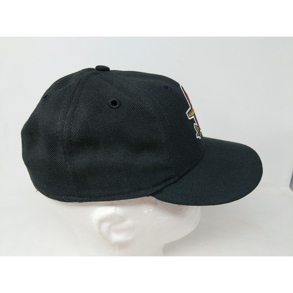 New Era Capital City Bombers Fitted Hap Cap Size 7 Small/Medium 90s USA Made VTG - Picture 5 of 8